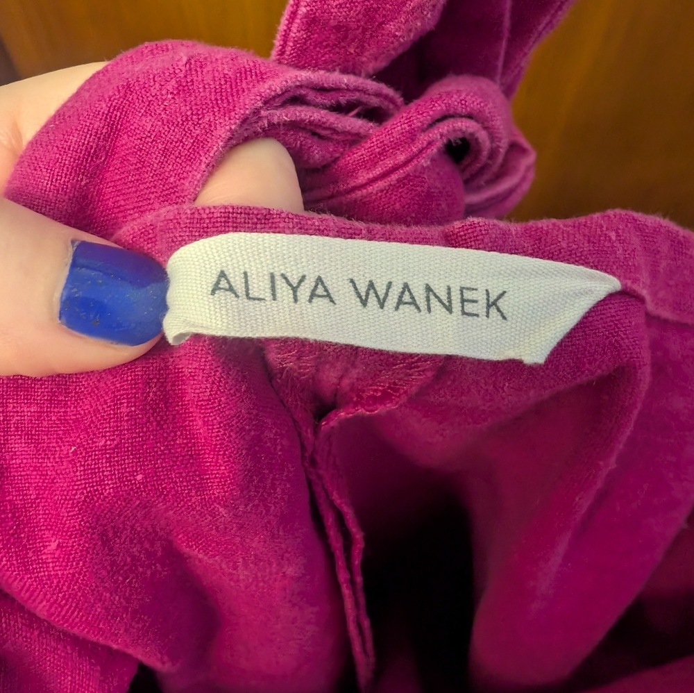 Aliya Wanek Wrap Pants - Picture 4 of 5